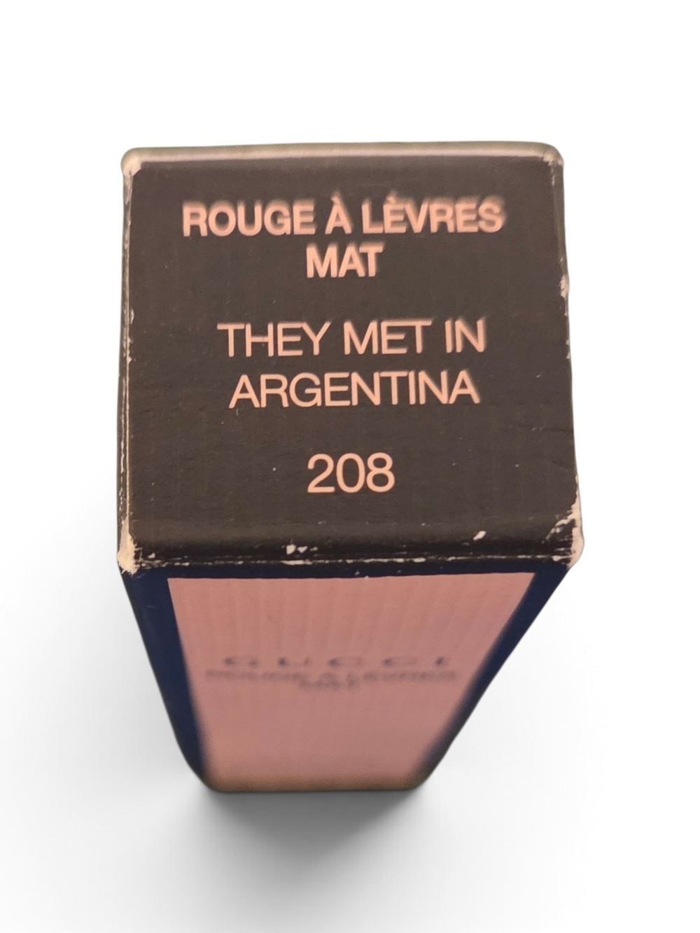 Gucci Rouge A Levres Matte Lipstick "They Met in Argentina" - Full Size NIB - Picture 2 of 3